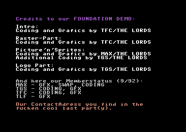 Foundation Demo